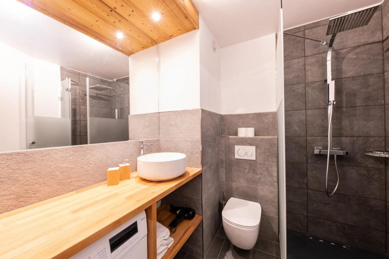 Nice Apt With Mountain View At The Foot Of Slopes Chamonix Exterior photo